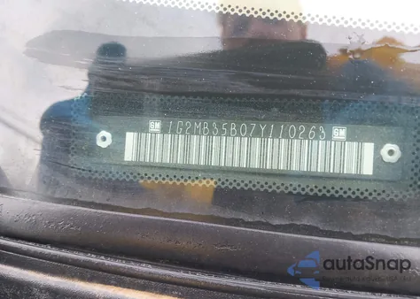 2007 Pontiac Solstice z USA, uszkodzony, nr VIN 1G2MB35B07Y110263